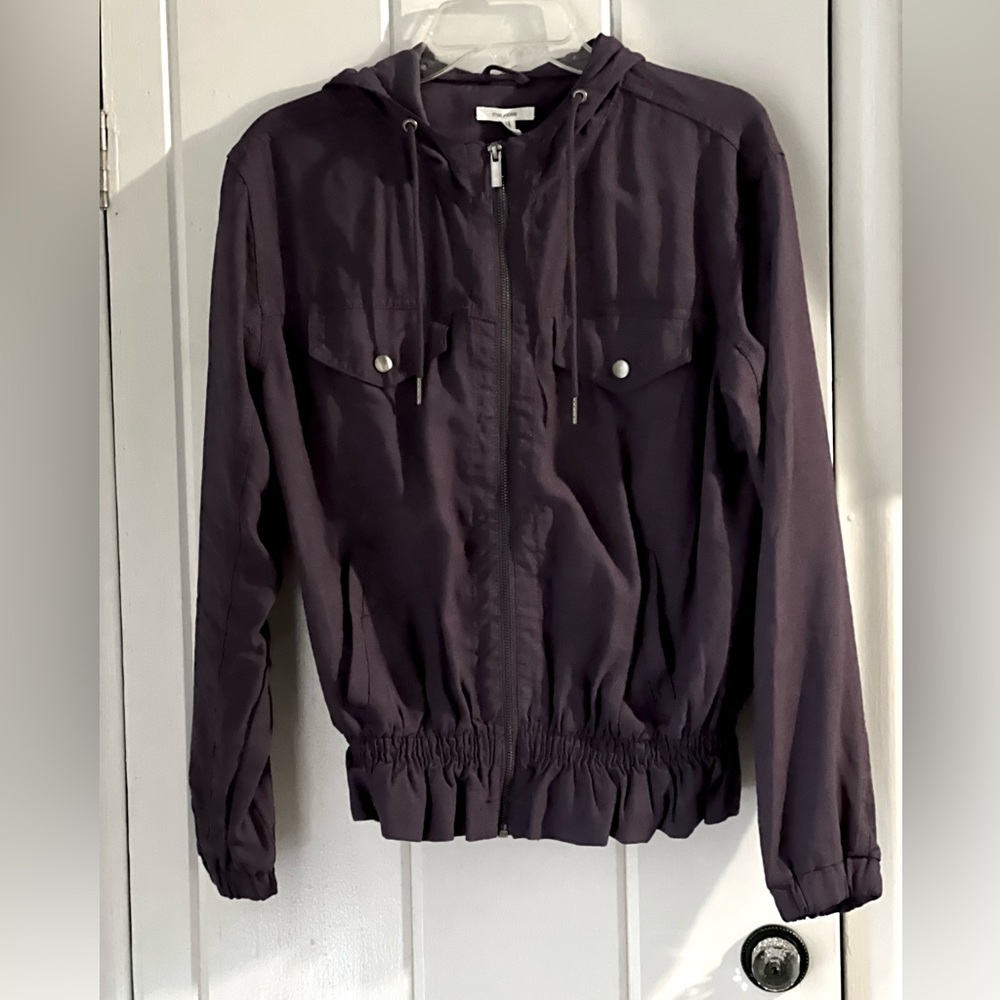 Maurice’s Women’s Lightweight Jacket Sz L Navy Blue Barely Worn